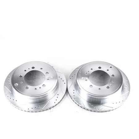 Powerstop Drilld&Slottd Rotor Pair, Jbr1355Xpr JBR1355XPR